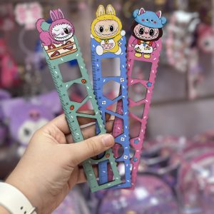 خط کش چوبی شابلون دار